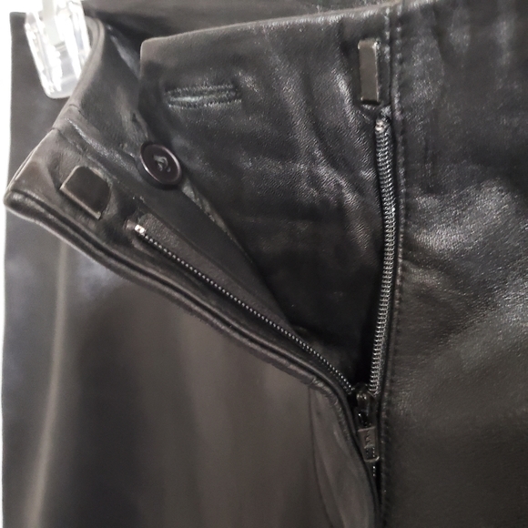 100% Lamb Leather Blank Pants - Picture 8 of 8